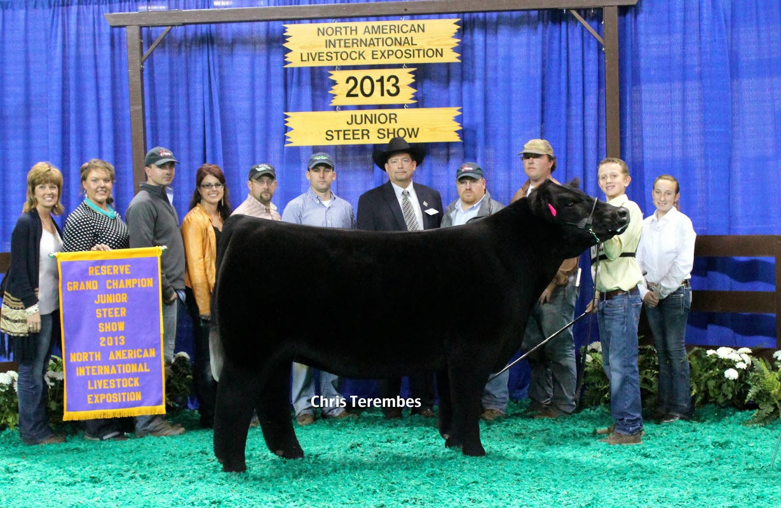 Executive Sires, Inc.: 2013 NAILE Jr. Steer Show - Grand Champion Drive ...