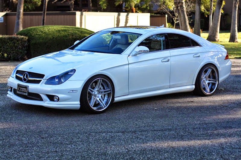Mercedes Benz W219 Cls Class On R20 Wheels Benztuning
