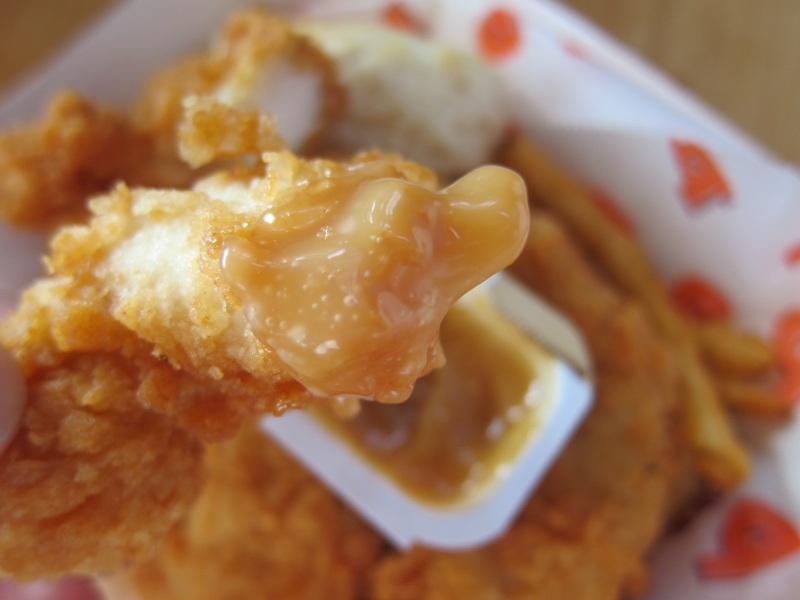 Review Popeyes Chicken Waffle Tenders Brand Eating