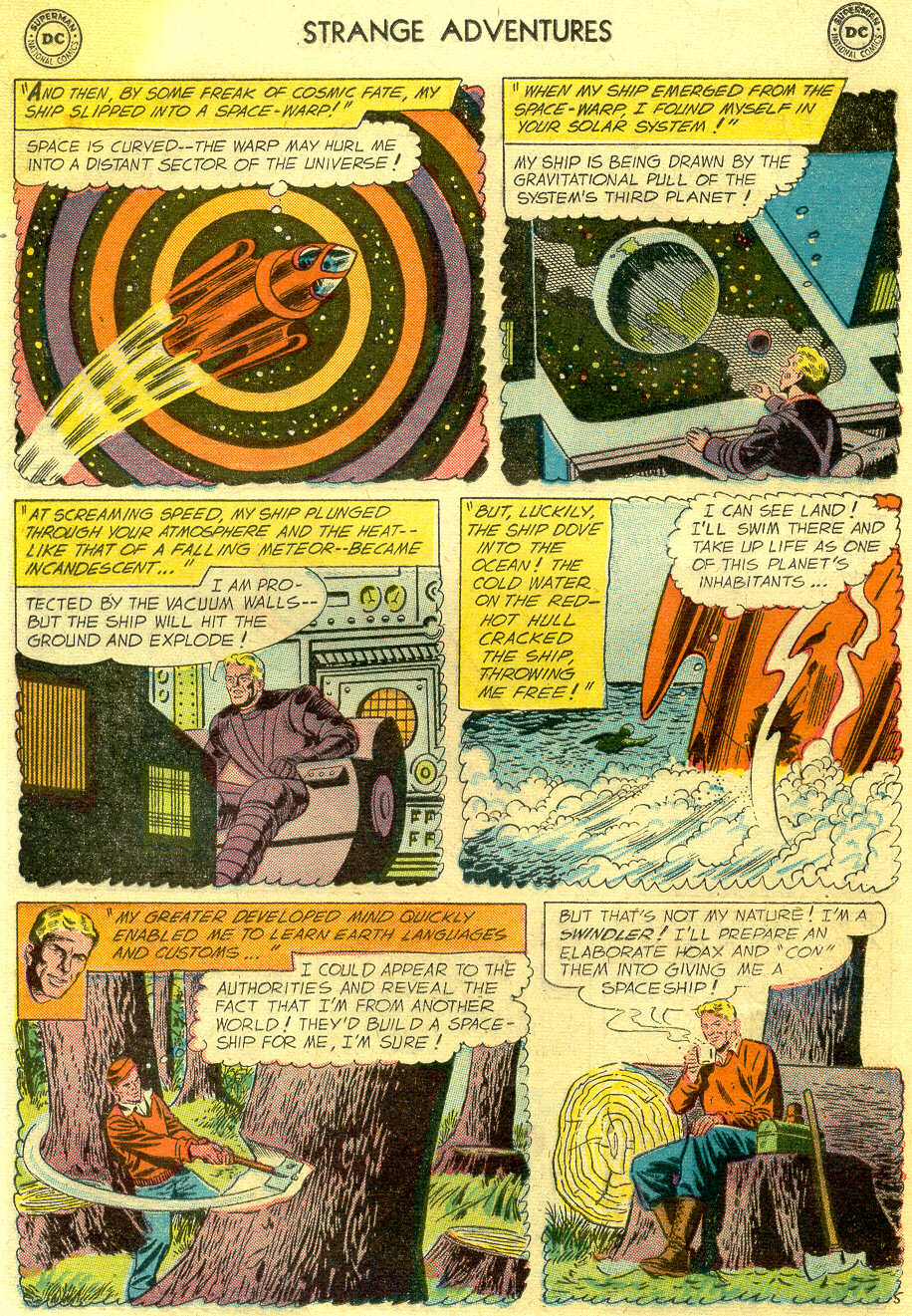 Read online Strange Adventures (1950) comic -  Issue #91 - 24