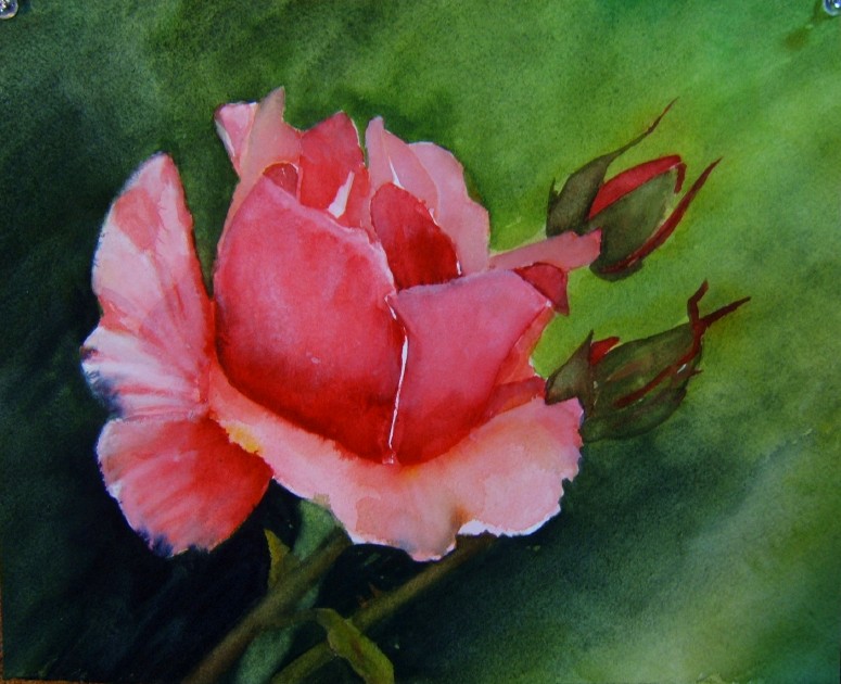 WATERCOLORS AND WORDS PAINTING WITHOUT DRAWING