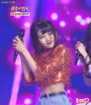 불후의명곡 다이아 채연이,주은이.gif | 인스티즈