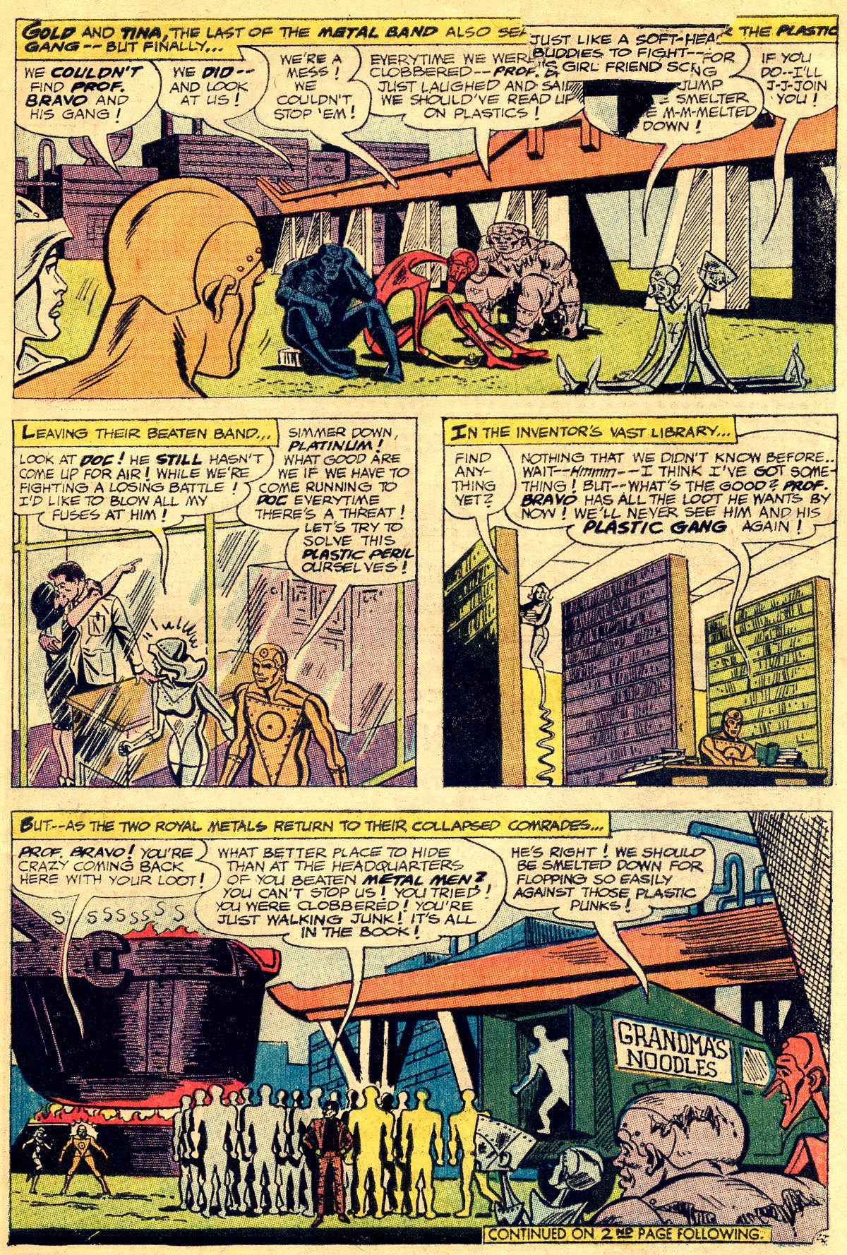 Read online Metal Men (1963) comic -  Issue #21 - 29