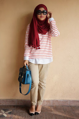 hijab tutorial kampus