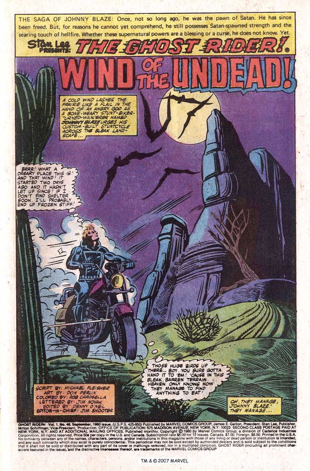 Ghost Rider (1973) Issue #48 #48 - English 3