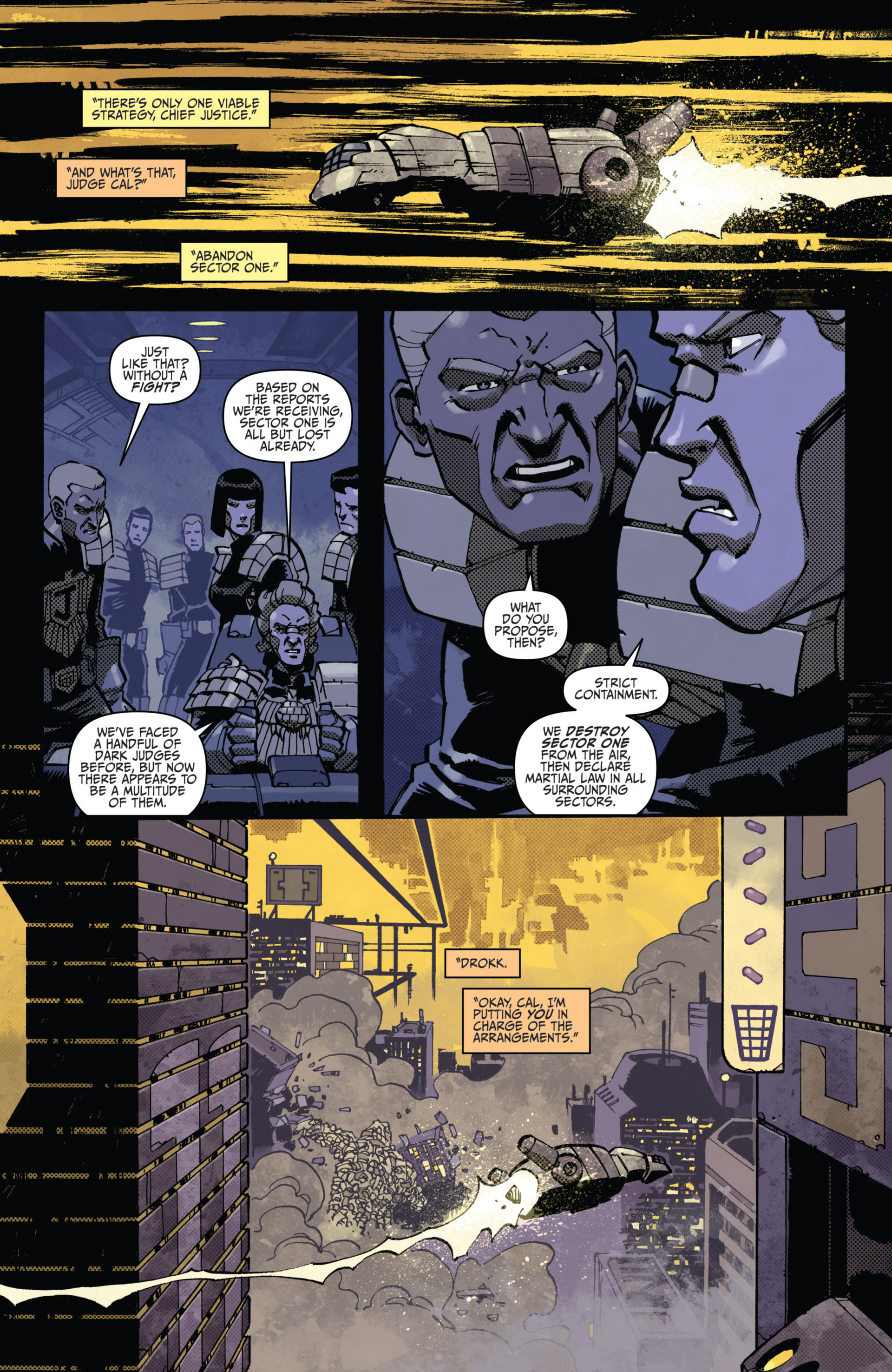Read online Judge Dredd (2012) comic -  Issue #17 - 16