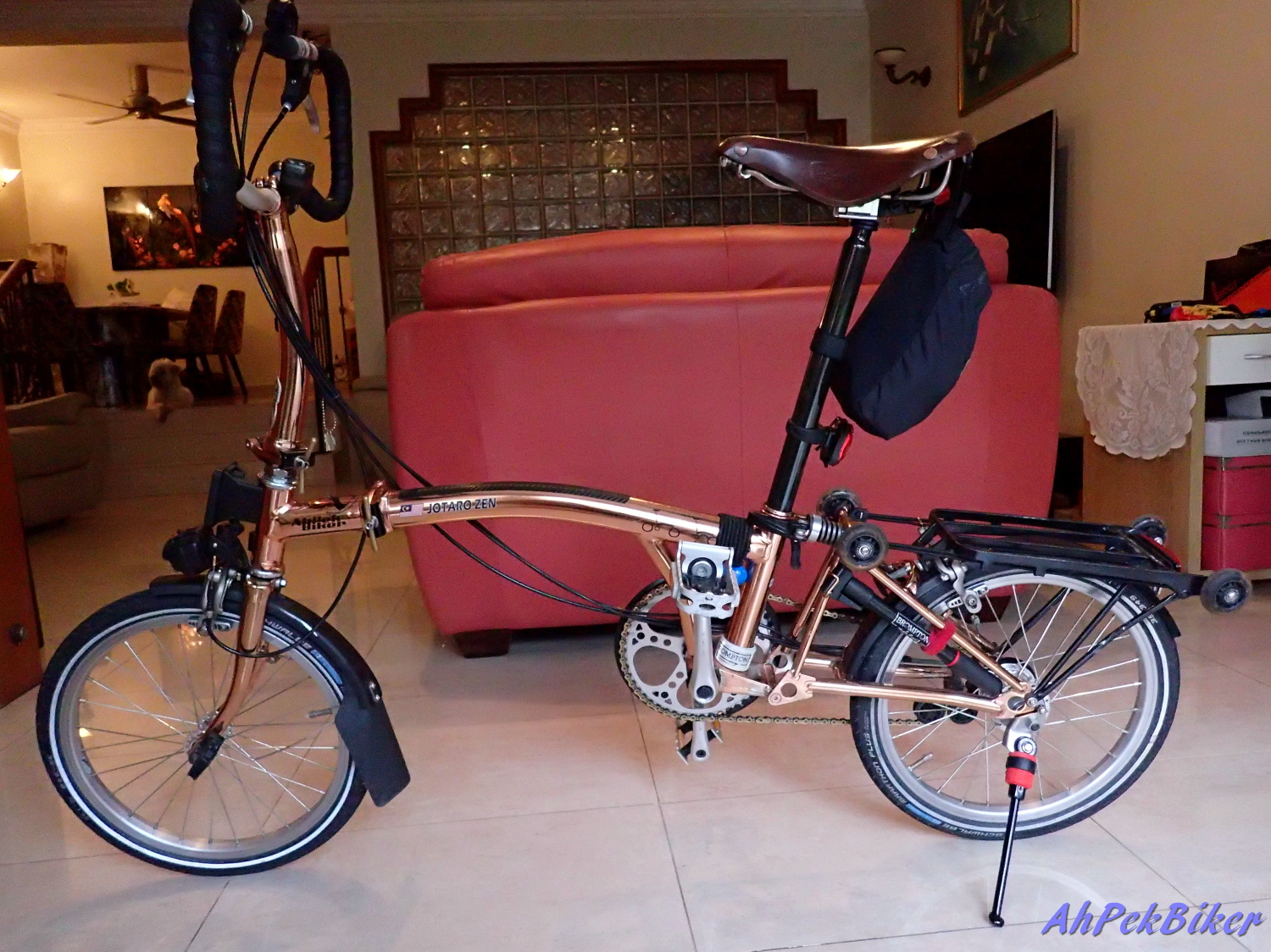 brompton kickstand