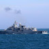 Turkish and Russian warships conducted joint training in the Black Sea