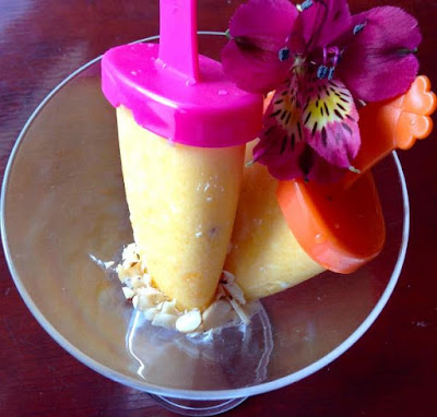 Picolé de Manga Natural Receita de Picolé de Manga Natural