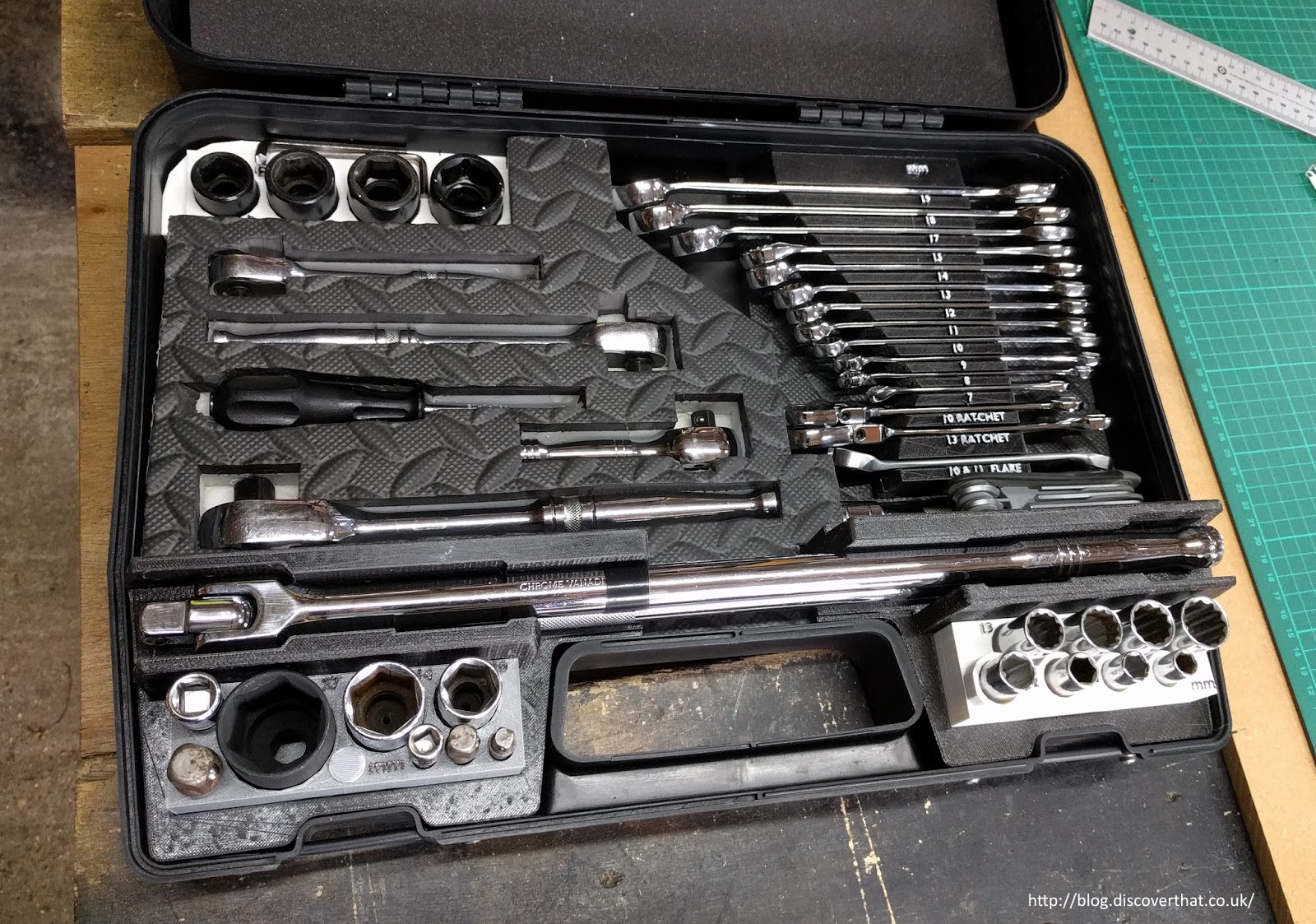 DiscoverThat Journal Socket set replacement case