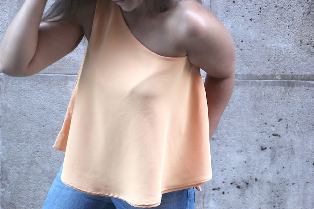 DIY Tutorial y patrones gratis blusa mujer capa circular asimétrica 