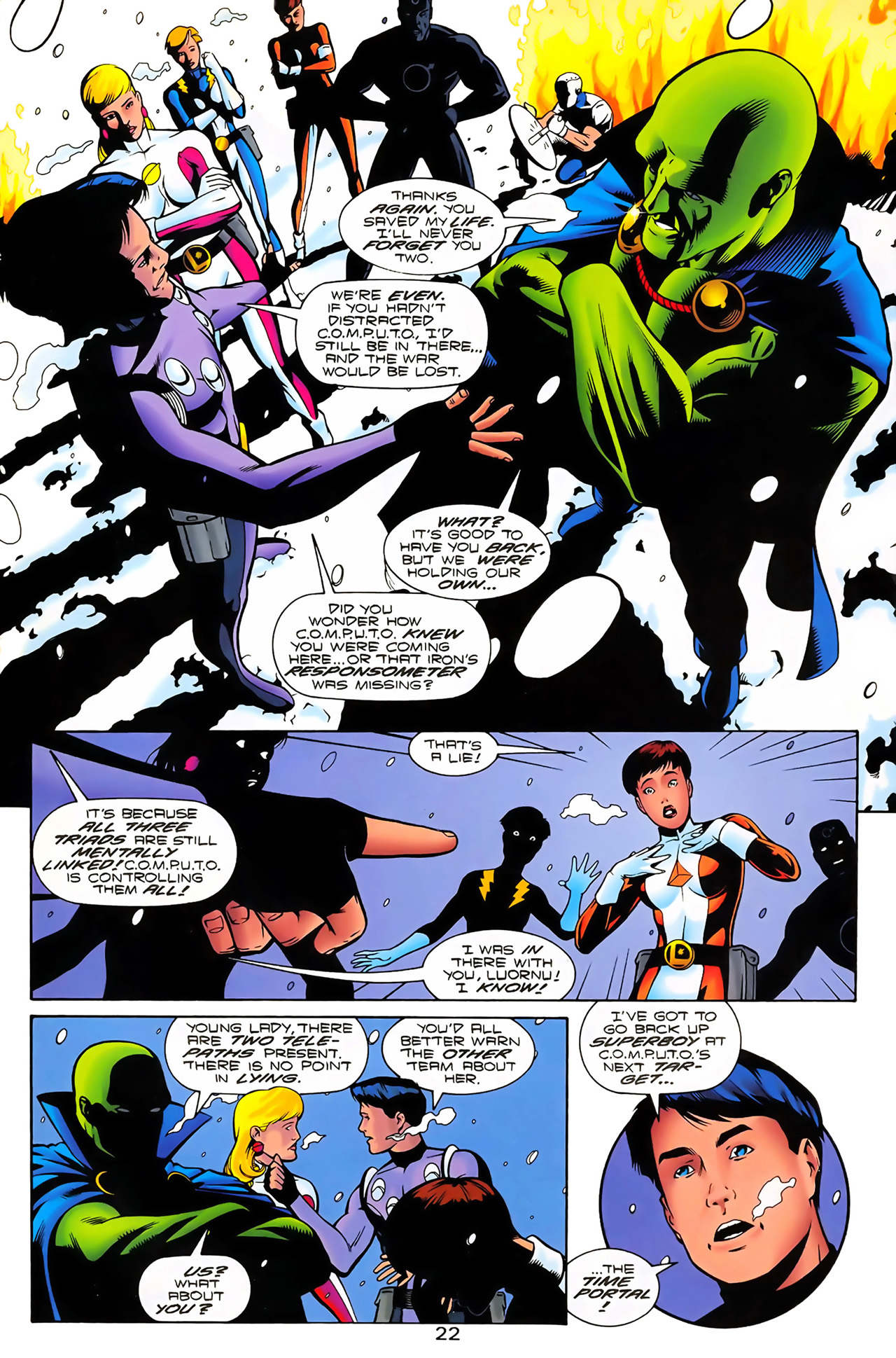 Legion of Super-Heroes (1989) 100 Page 20