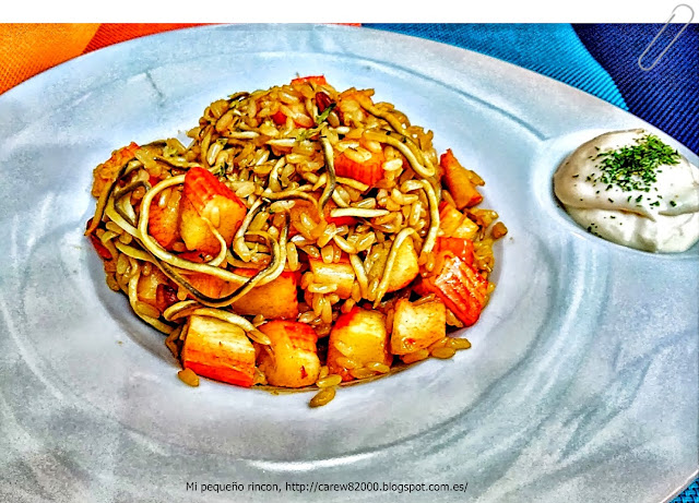 Arroz Integral Con Gulas
