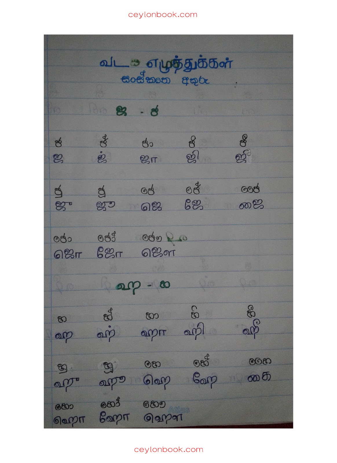 Learn Tamil Lesson 03 Ceylonbook tamil-unicode-keyboard-layout-bharathi-subramanian-46-off