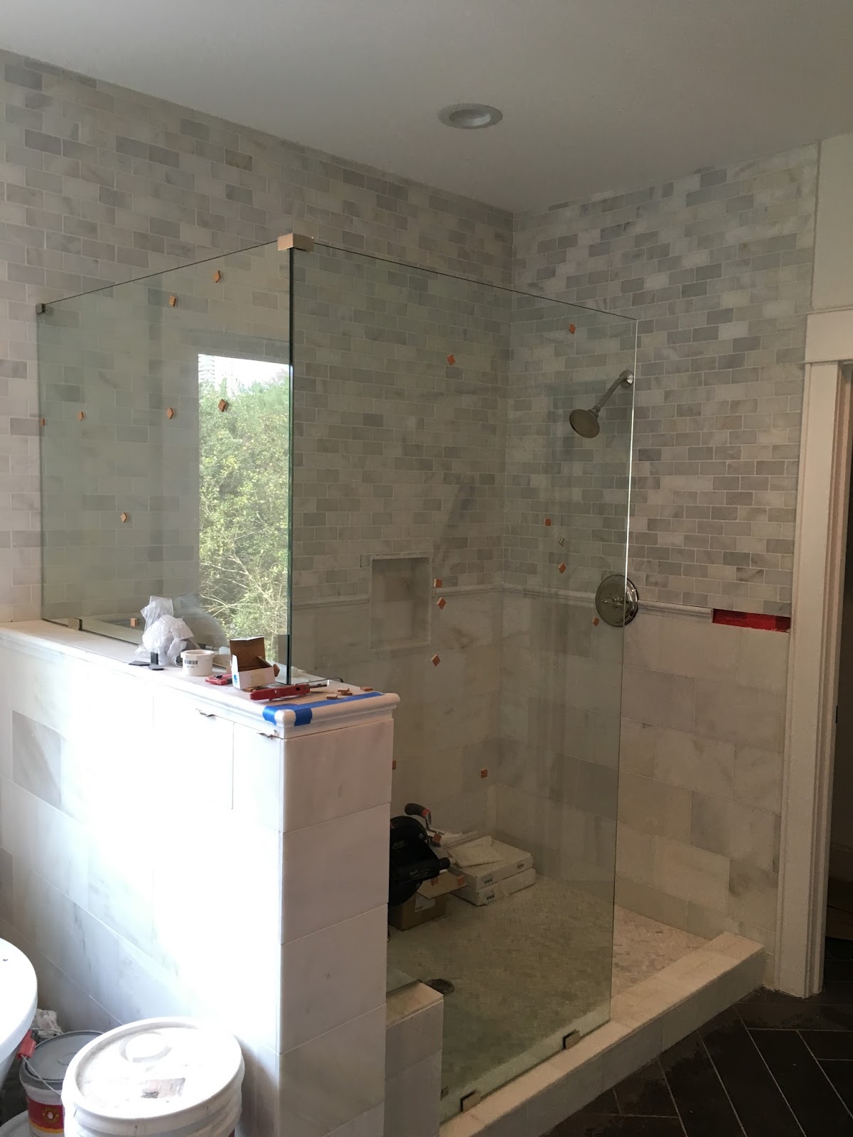 Shower Surround / Atlanta Shower Doors / Atlanta Glass Home Glass
