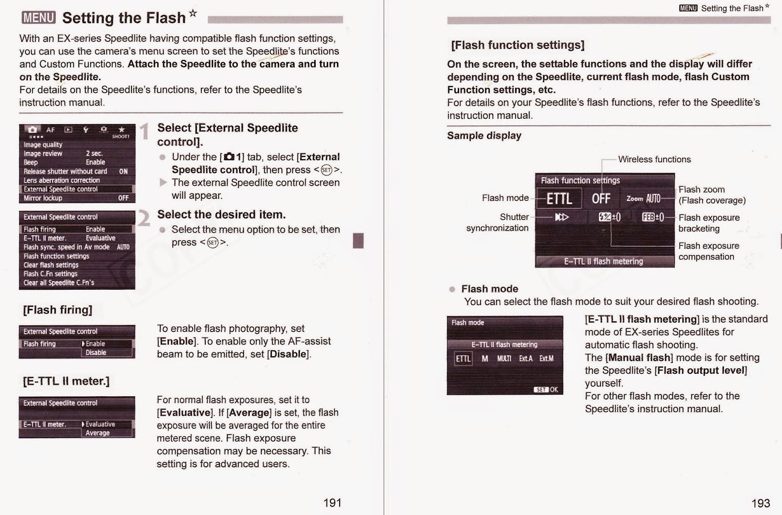 Fall 2014 Lighting Class PM Lesson 10 Using the Canon Speedlite STE3
