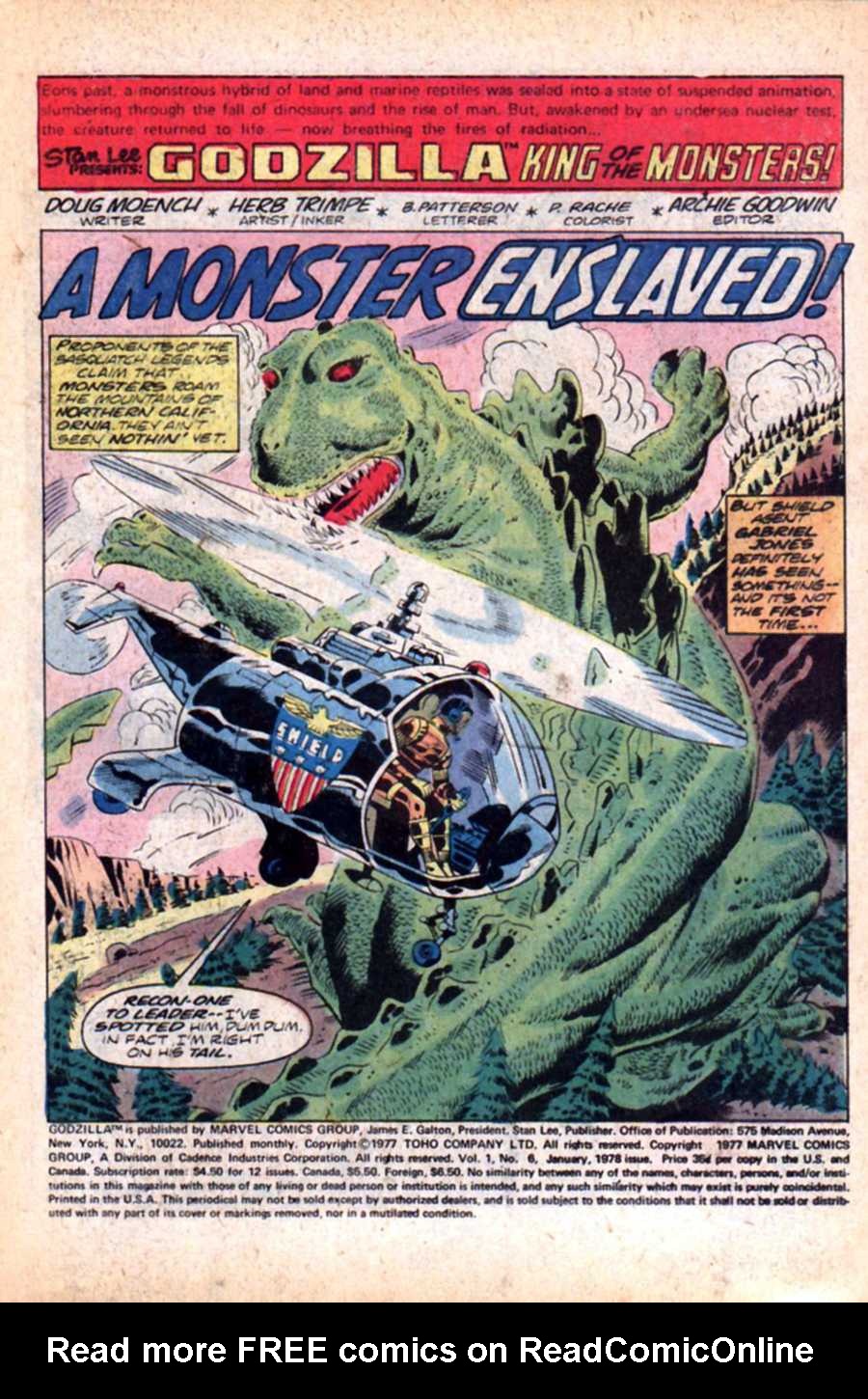 Godzilla (1977) Issue #6 #6 - English 2