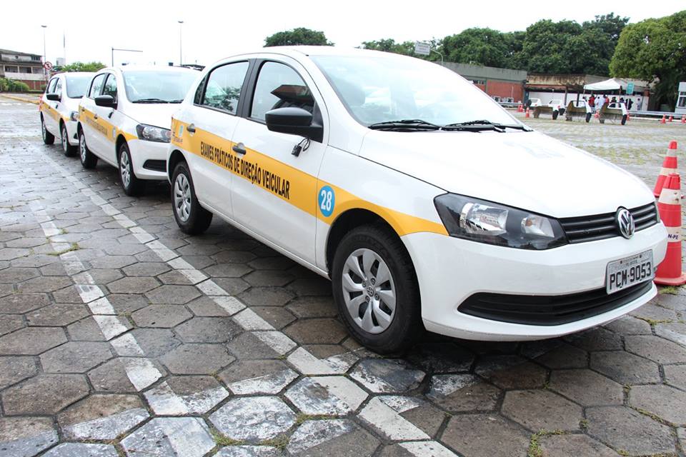 Blog do Junior Terra Tecnologia no Pátio de Prova Prática do DETRANPE