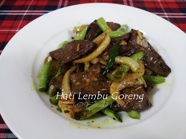 My Colorful Jurney Hati Lembu Goreng Kunyit