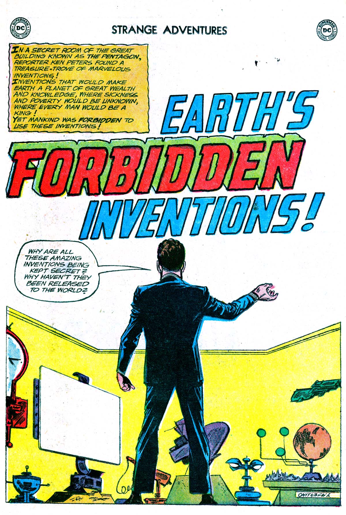 Read online Strange Adventures (1950) comic -  Issue #158 - 14