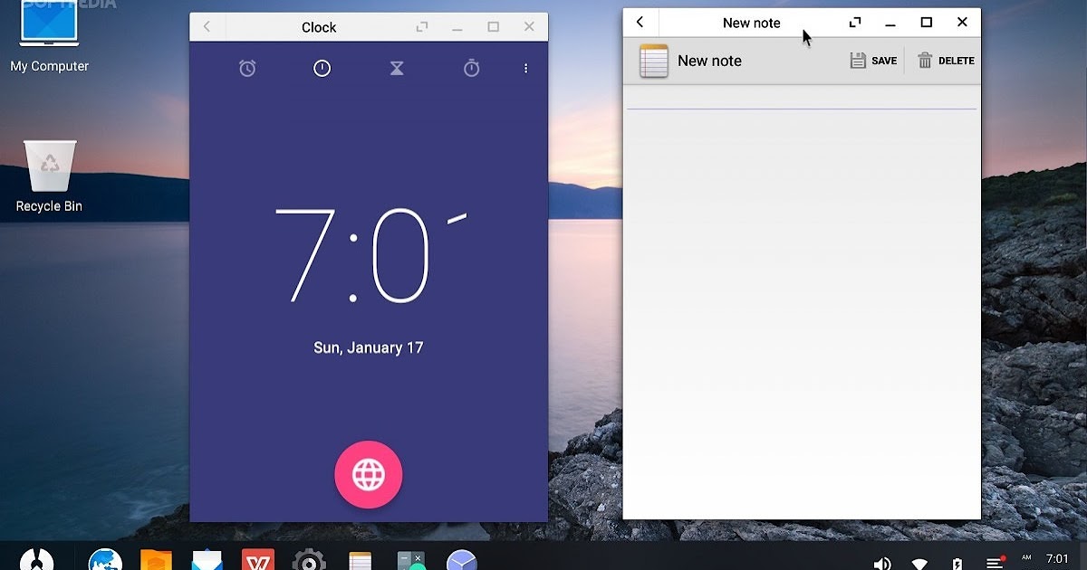 Apa Itu phoenix OS Android Dengan Tampilan Windows 10