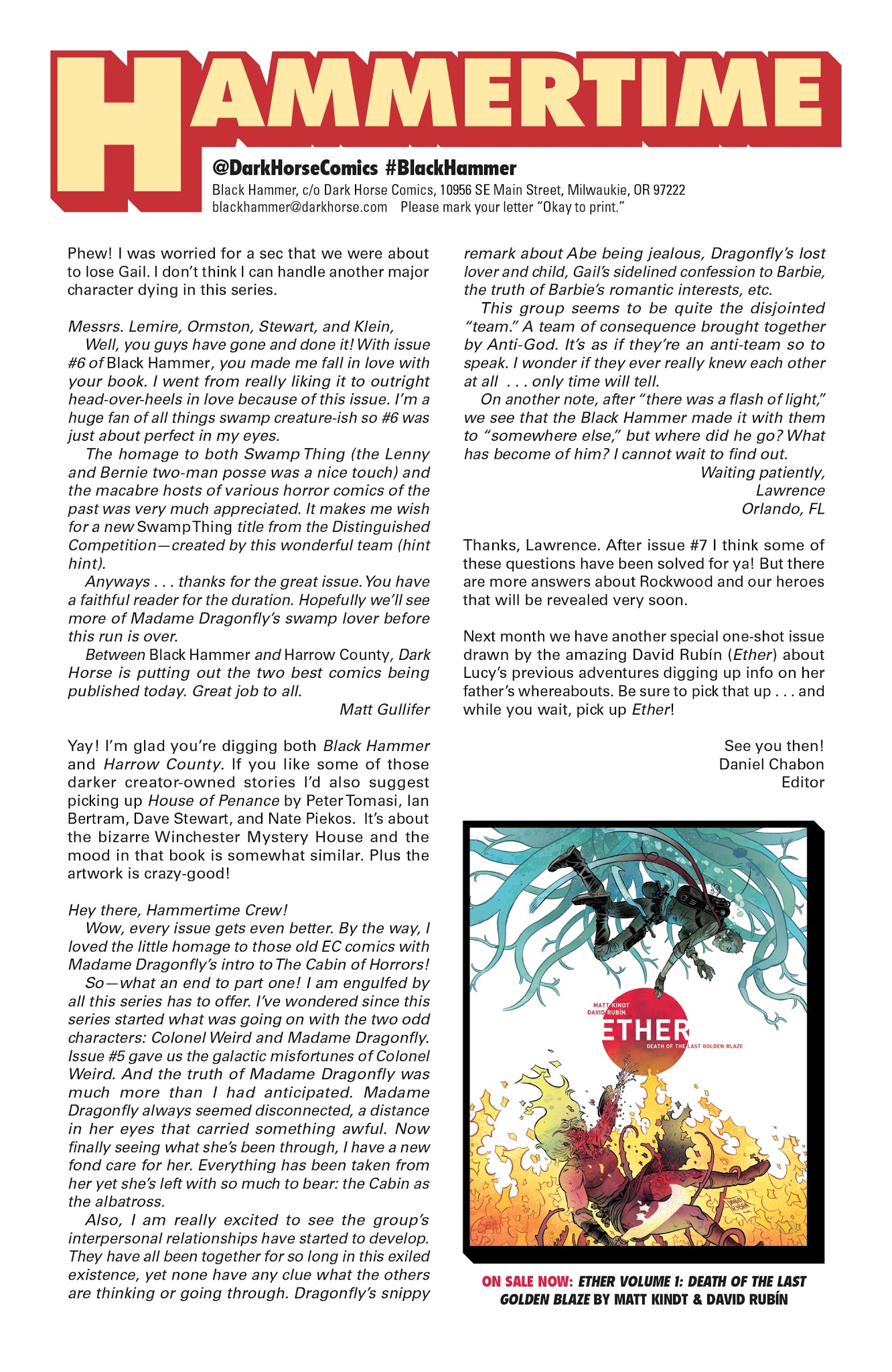 Read online Black Hammer comic -  Issue #11 - 27