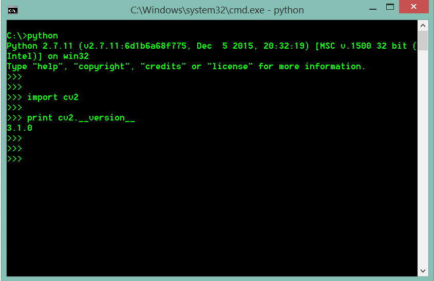 opencv python download