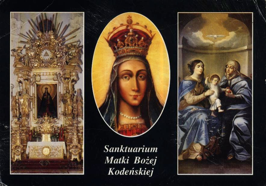 Świat pocztówek Kodeń Sanktuarium Matki Bożej Kodeńskiej
