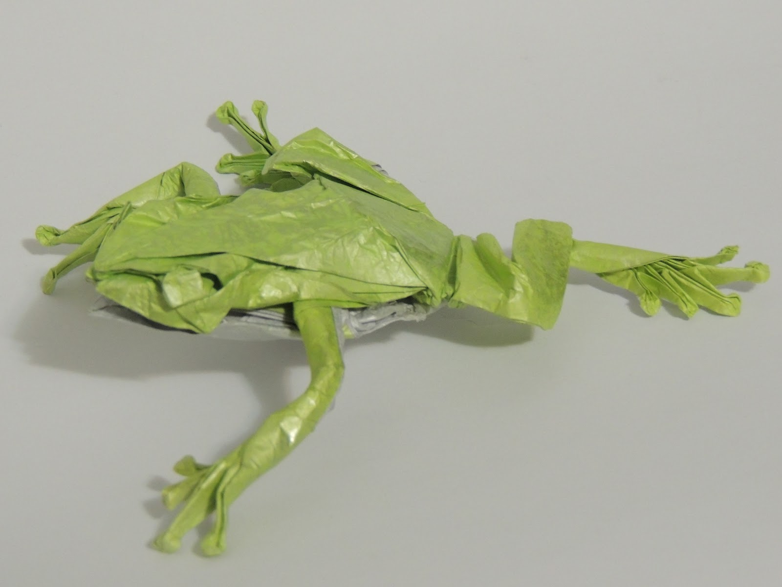 OrigamiSatsu Amagaeru (Japanese Tree Frog) Satoshi Kamiya