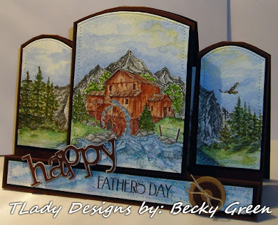 ODBD Living Water, ODBD Keep Climbing, ODBD Father's Day, ODBD Customer Card of the Day by Becky Green aka TLady Designs ODBD Living Water, ODBD Keep Climbing, ODBD Father's Day, ODBD Customer Card of the Day by Becky Green aka TLady Designs