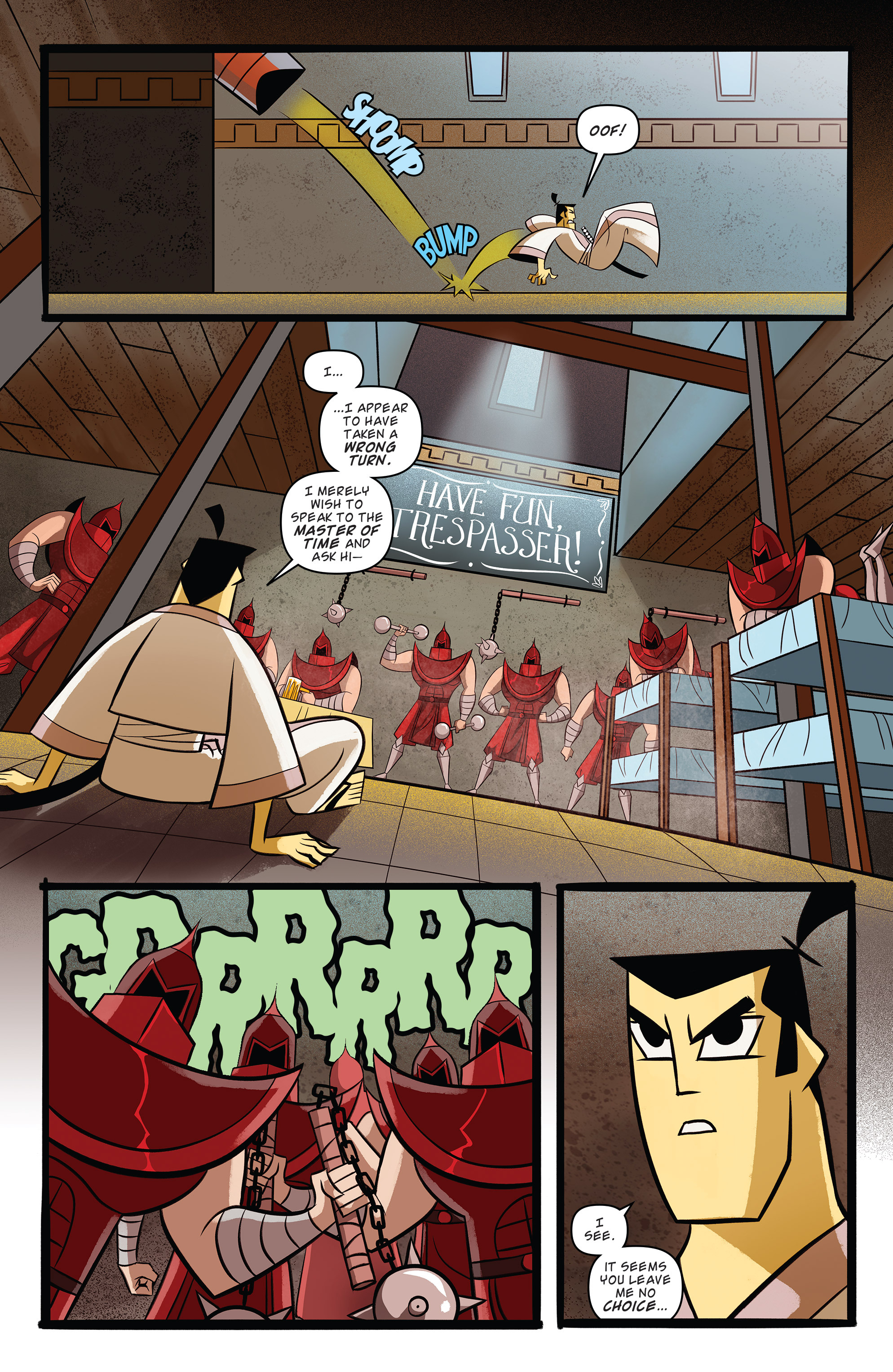 Read online Samurai Jack comic -  Issue #16 - 11