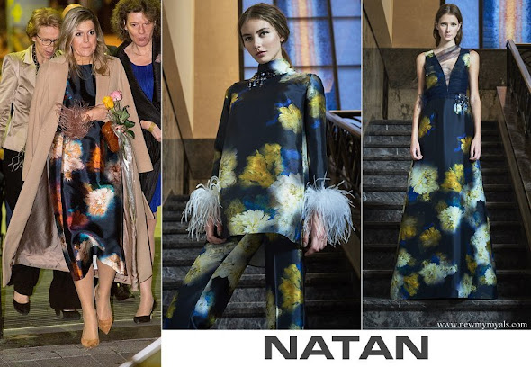 Queen Maxima wore Natan dress