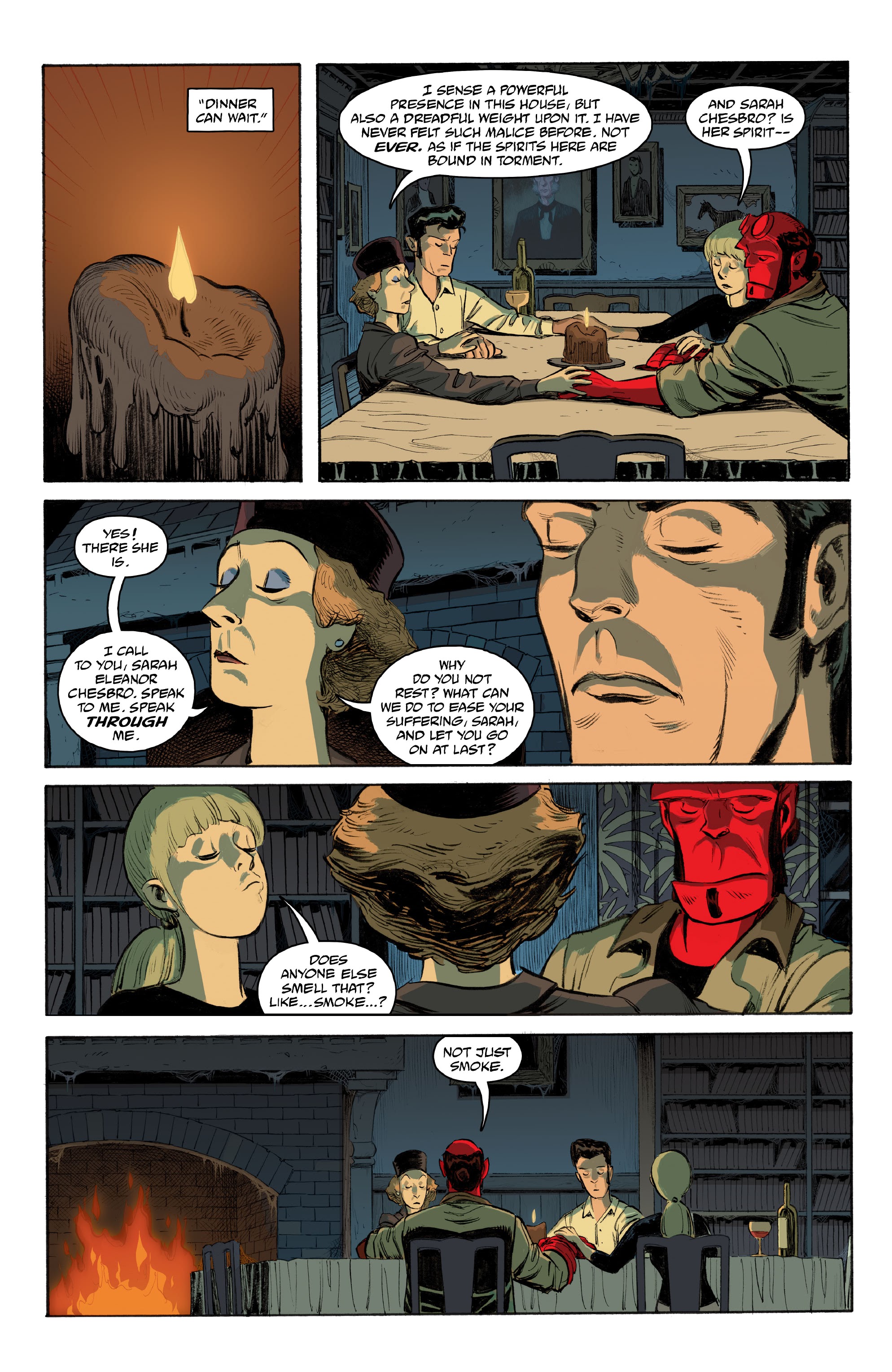 Read online Hellboy and the B.P.R.D.: The Secret of Chesbro House comic -  Issue #1 - 16