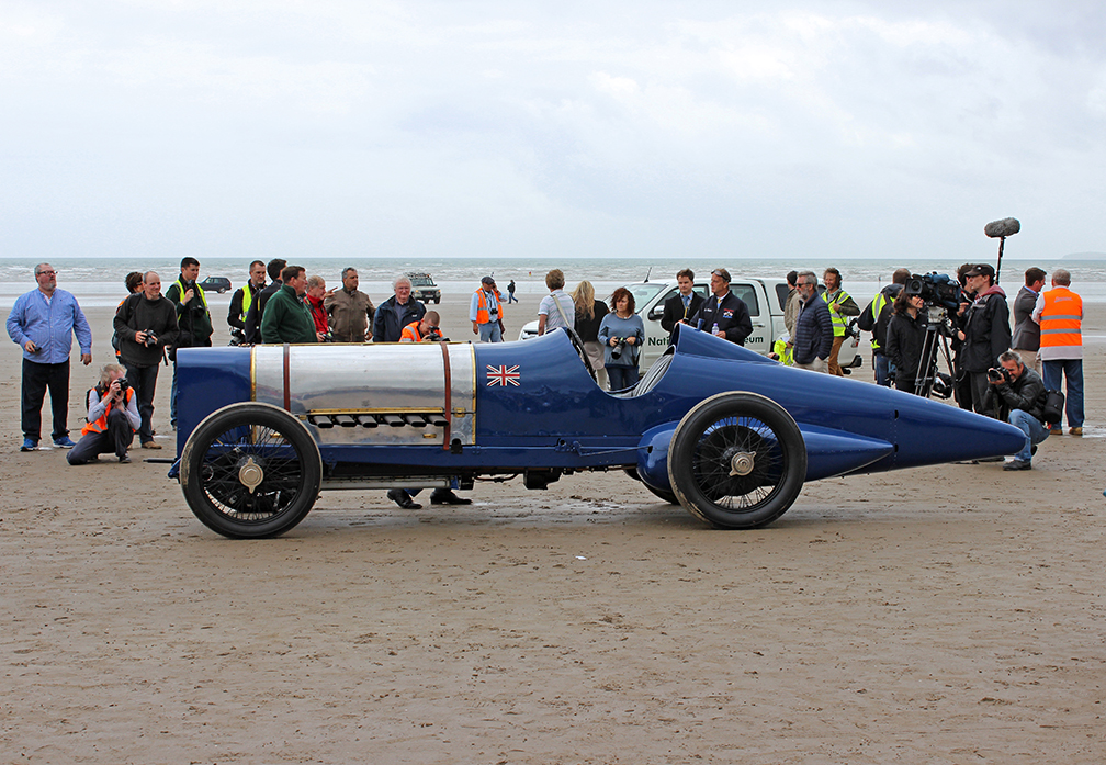 The Blue Bird Sunbeam Returns to Pendine Sands