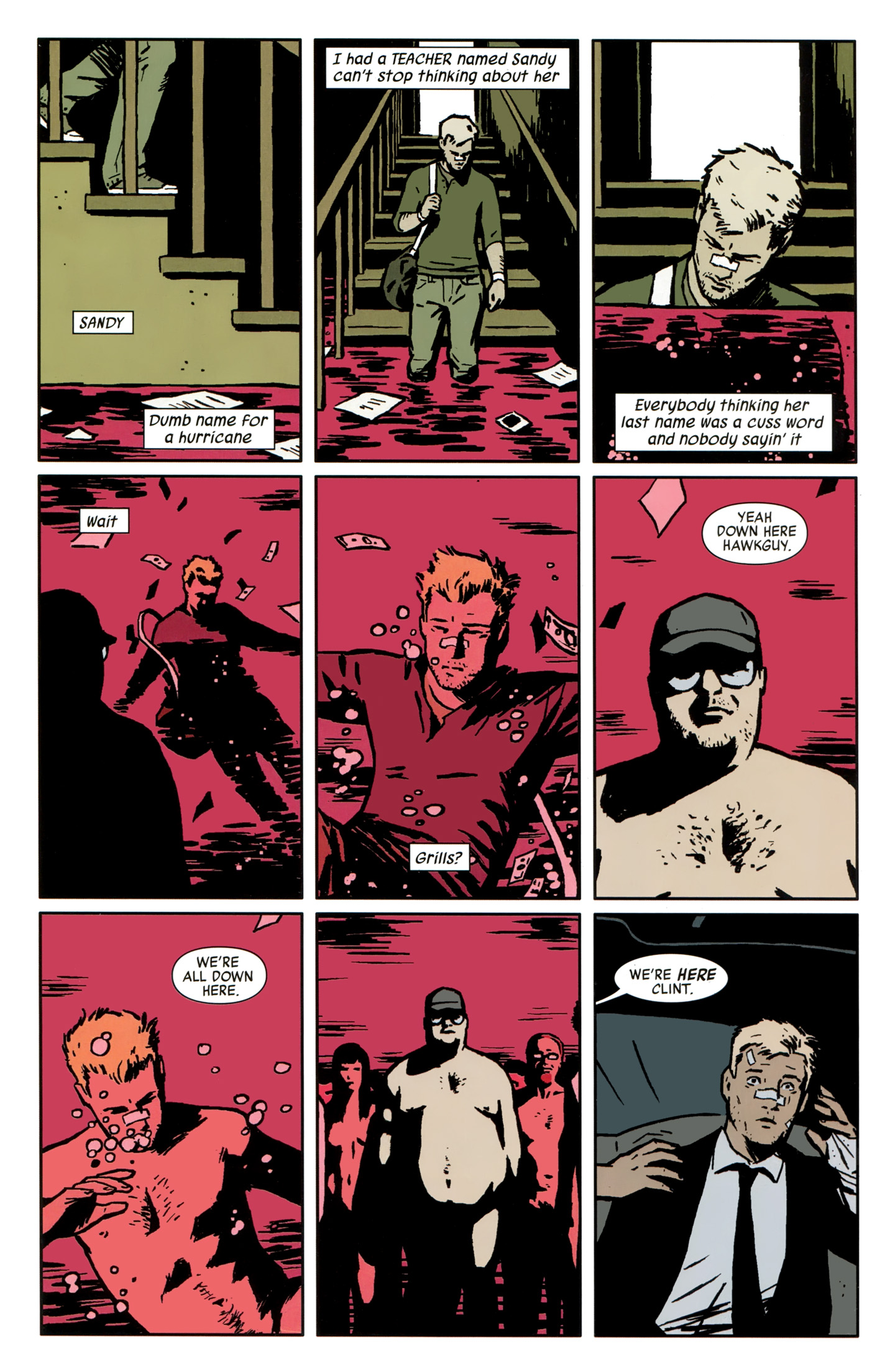 Read online Hawkeye (2012) comic -  Issue #13 - 14