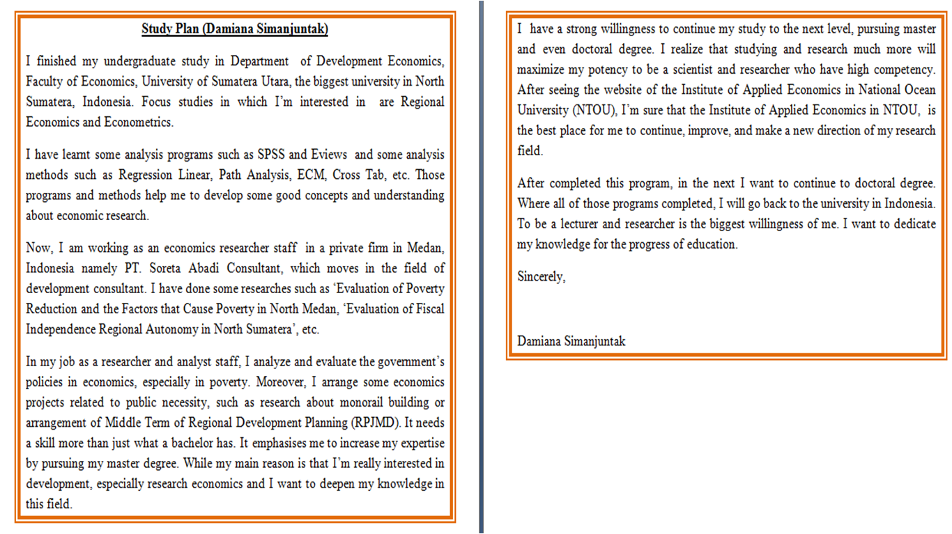 simple_dream Contoh Study Plan