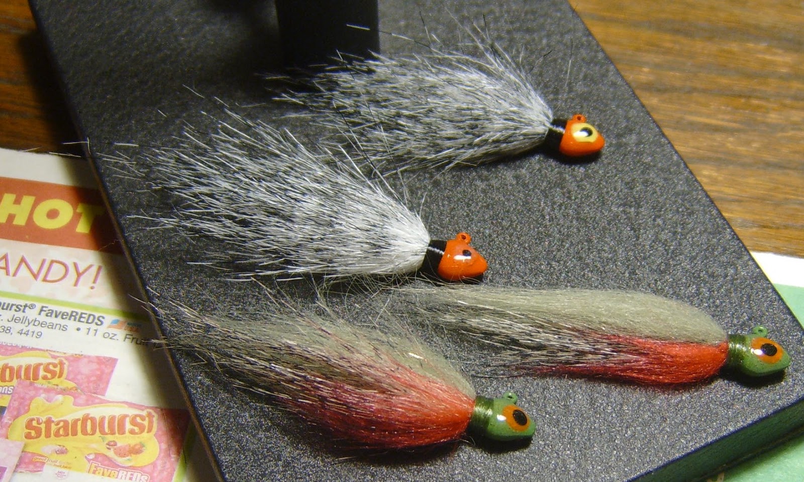 Pup's Jig Works FloatNFly Jig Experiments
