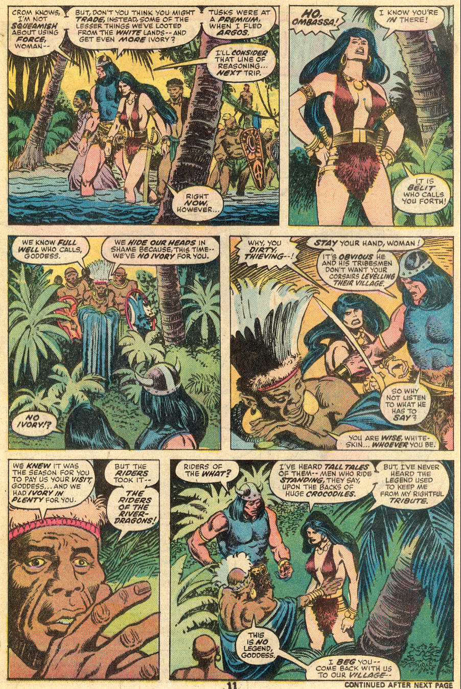 Read online Conan the Barbarian (1970) comic -  Issue #60 - 8