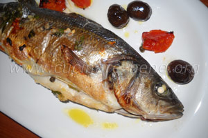 ricetta branzino al forno