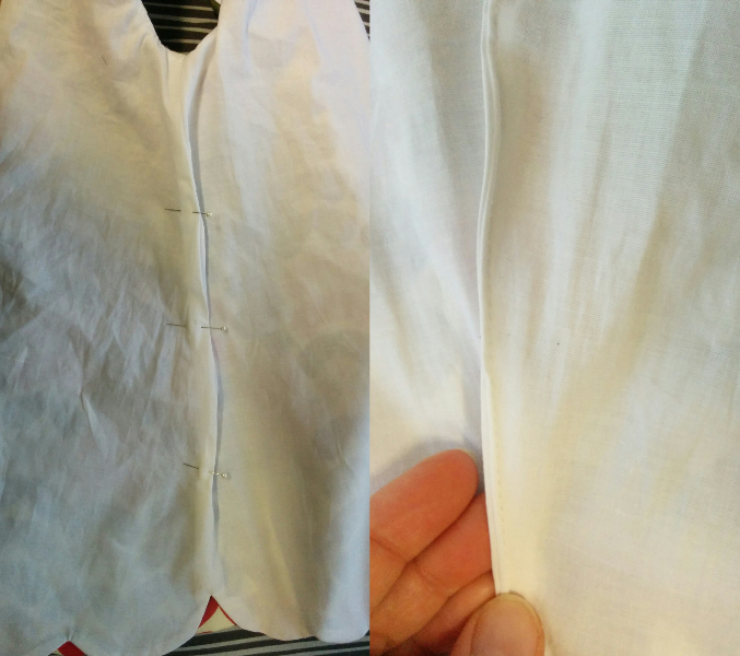 Sewing by Mrs L: A-line dress with Scalloped Hem - FREE PDF PATTERN