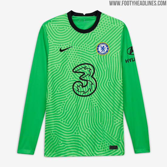 green goalkeeper kit