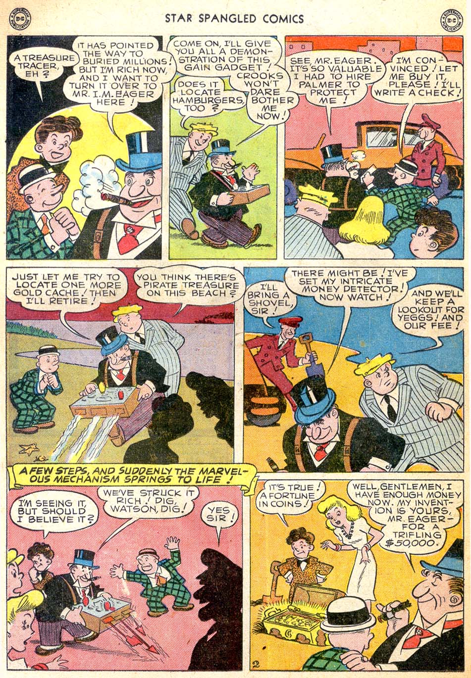 Read online Star Spangled Comics comic -  Issue #40 - 16