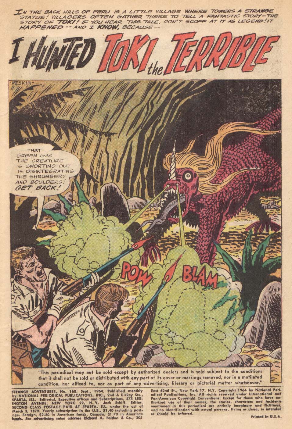 Read online Strange Adventures (1950) comic -  Issue #168 - 3