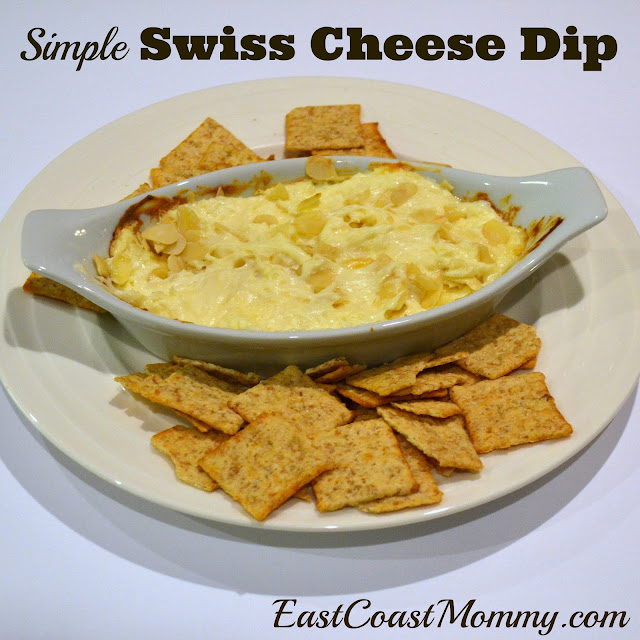 East Coast Mommy Simple Swiss Cheese Dip