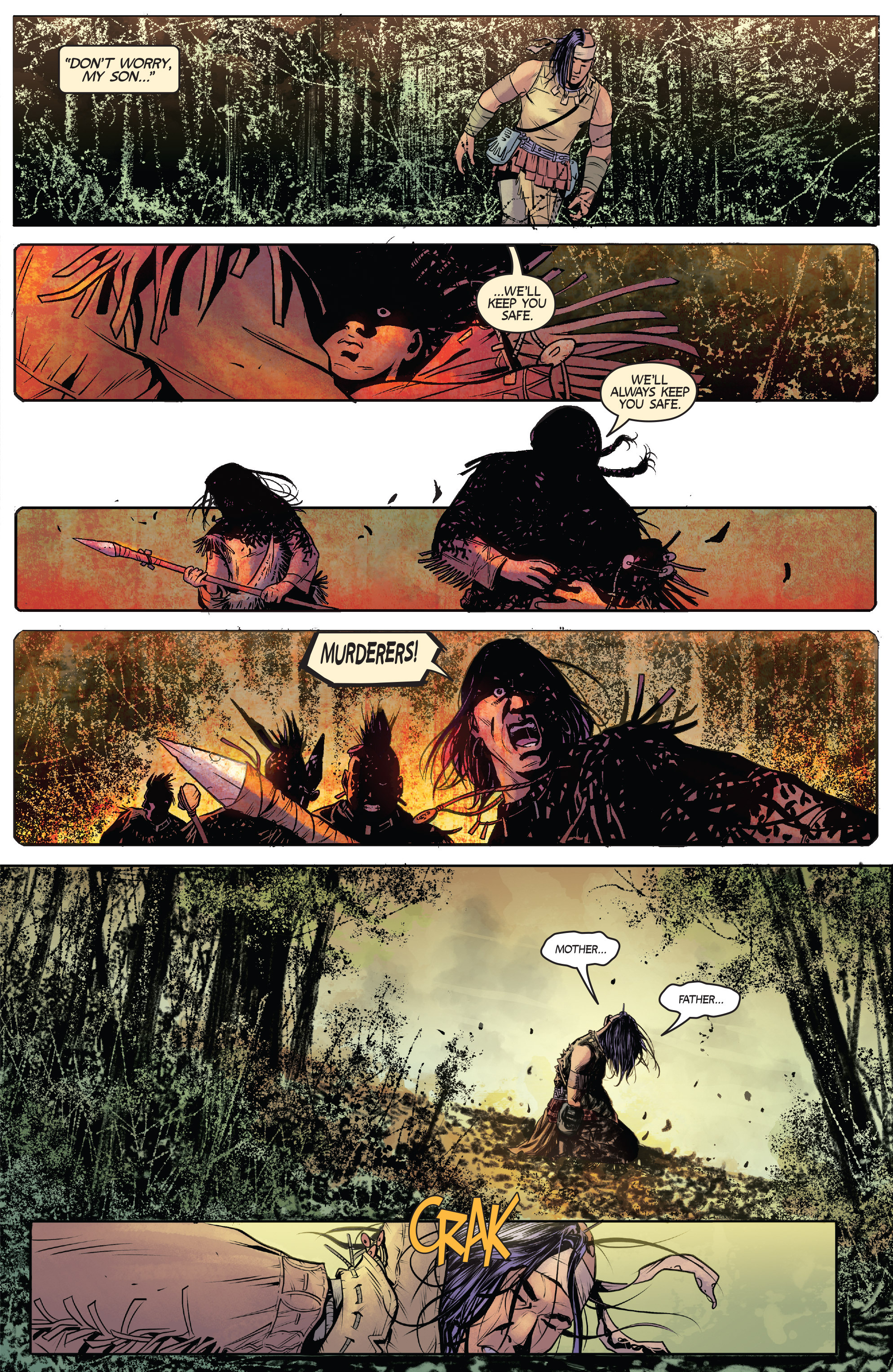 Read online Turok: Dinosaur Hunter (2014) comic -  Issue # _TPB 1 - 15