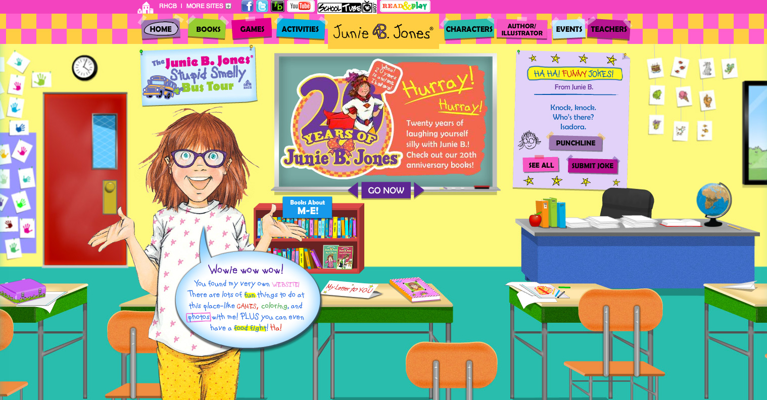 You have heard about the 20 th Anniversary edition of Junie B. Jones and th...