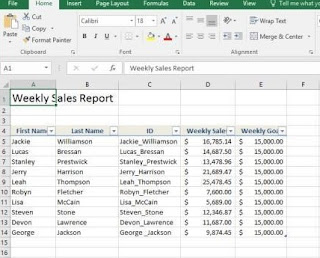 tables with no styles in excel