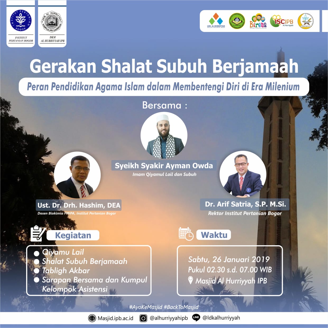 1500 Porsi Makanan Untuk Jamaah Shalat Subuh Mau Sang Pejalan