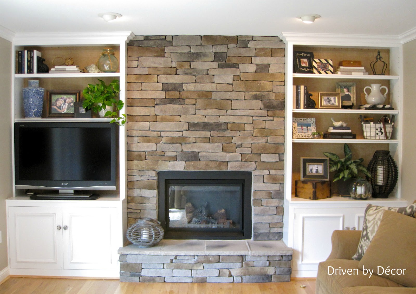 Fireplace Bookcase Ideas HomeDesignPictures