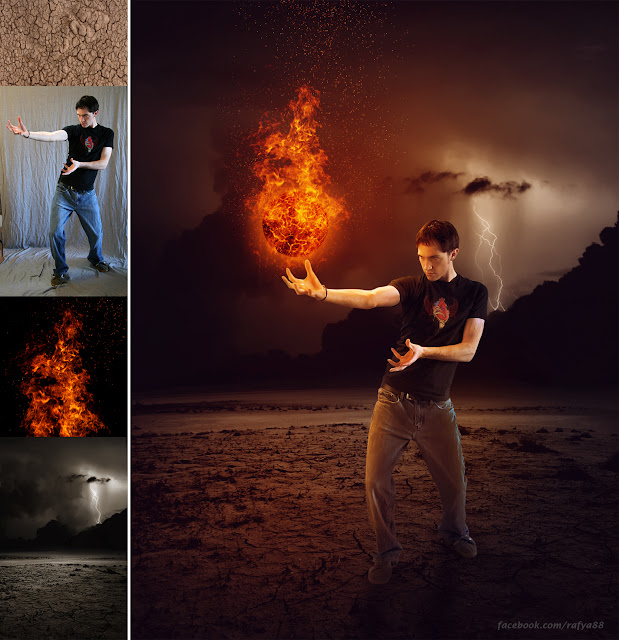 Making Fire Ball Manipulation Effect In rafy A